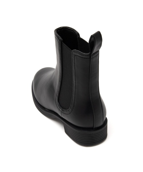 JELLY BEANS（ジェリービーンズ）の「サイドゴアショートブーツ(211-57360)JELLY BEANS(ジェリービーンズ)（ブーツ・レディース・ダークブラウン/ブラック・L/M/S）」の7枚目の写真