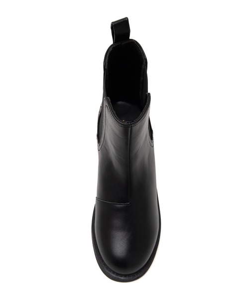 JELLY BEANS（ジェリービーンズ）の「サイドゴアショートブーツ(211-57360)JELLY BEANS(ジェリービーンズ)（ブーツ・レディース・ダークブラウン/ブラック・L/M/S）」の8枚目の写真