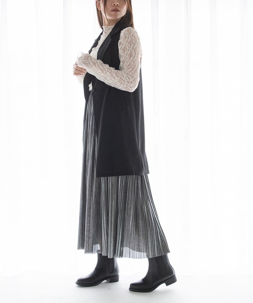 JELLY BEANS（ジェリービーンズ）の「サイドゴアショートブーツ(211-57360)JELLY BEANS(ジェリービーンズ)（ブーツ・レディース・ダークブラウン/ブラック・L/M/S）」の14枚目の写真