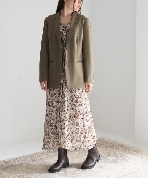 JELLY BEANS（ジェリービーンズ）の「サイドゴアショートブーツ(211-57360)JELLY BEANS(ジェリービーンズ)（ブーツ・レディース・ダークブラウン/ブラック・L/M/S）」の18枚目の写真