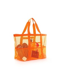 BACKYARD FAMILY（バックヤードファミリー）の「メッシュバッグ 大容量 メッシュビーチバッグ 砂場 水泳（トートバッグ）」