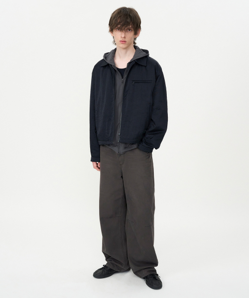 INSILENCE(インサイロンス)の「ヘビーナイロンブルゾン ブラック(ブルゾン・レディース・その他・SMALL/MEDIUM/LARGE)」の2枚目の写真