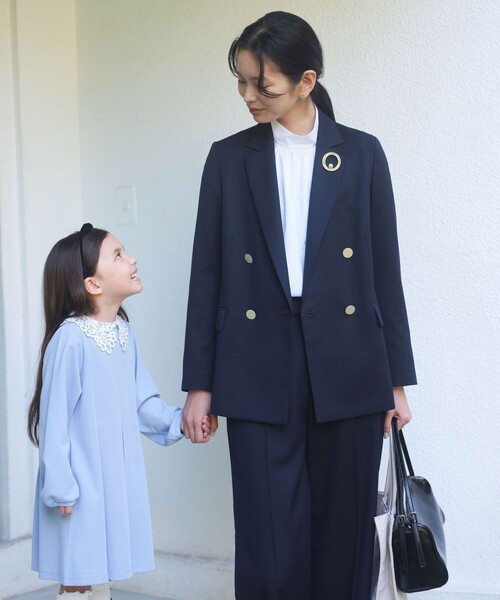 新品　Greed グリード ダブル ジャケット ウォッシャブル・防シワ　ネイビー size SHORTあり］Greed グリード ダブル ジャケット 2 -ウォッシャブル