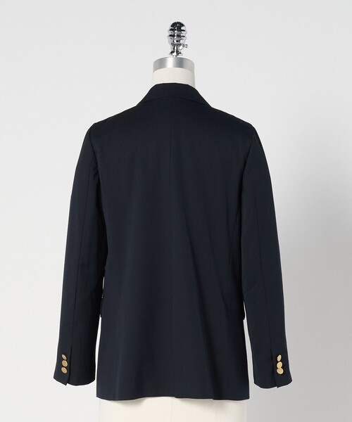 green label relaxing（グリーンレーベルリラクシング）の「［size SHORTあり］Greed グリード ダブル ジャケット ウォッシャブル（テーラードジャケット・レディース・グレー/ネイビー・SHORT/36/38/40）」の14枚目の写真