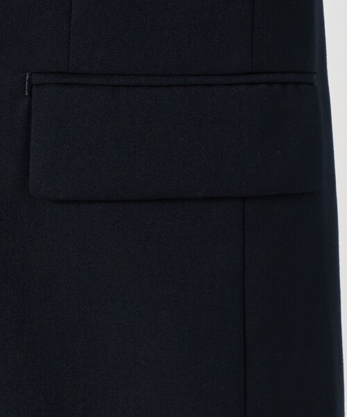 green label relaxing（グリーンレーベルリラクシング）の「［size SHORTあり］Greed グリード ダブル ジャケット ウォッシャブル（テーラードジャケット・レディース・グレー/ネイビー・SHORT/36/38/40）」の18枚目の写真