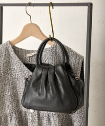 Jena espace merveilleux | 《さわゆい企画》【新色登場・WEB限定】プリーツレザーバッグ(トートバッグ)