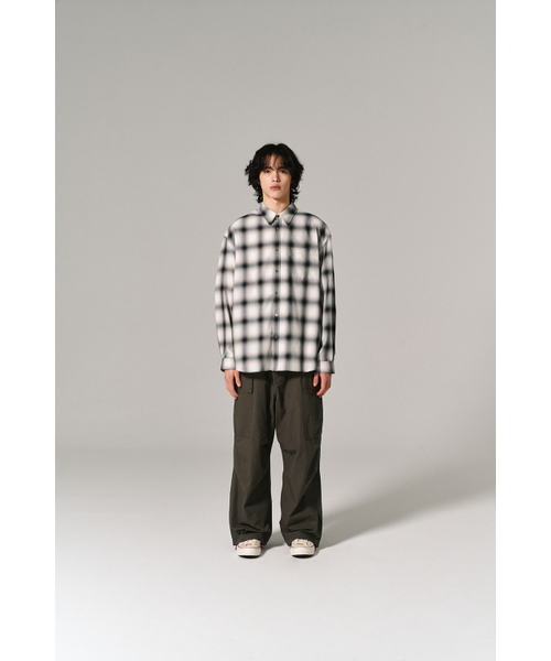 HISHANDER（ヒズハンダー）の「PLAID CHECK SHIRTS BLACK（シャツ/ブラウス・メンズ・その他・3/1/2）」の6枚目の写真