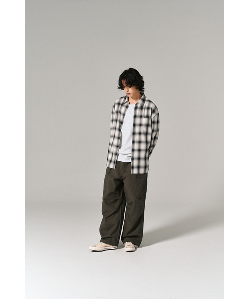 HISHANDER（ヒズハンダー）の「PLAID CHECK SHIRTS BLACK（シャツ/ブラウス・メンズ・その他・3/1/2）」の11枚目の写真