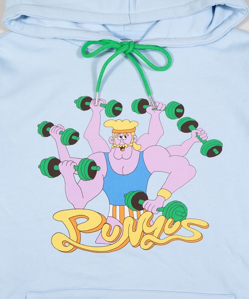 PUNYUS（プニュズ）の「トレーニーパーカー（パーカー・レディース・グレー/サックスブルー・1/4/5/2/3）」の13枚目の写真