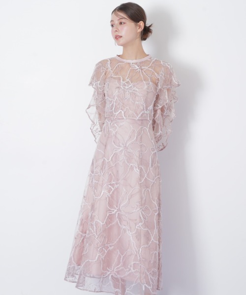JILL by JILL STUART(ジルバイジルスチュアート)の「◇フェザーレース2ピースワンピース(ワンピース・レディース・グレー/ピンク・SMALL/MEDIUM)」の20枚目の写真