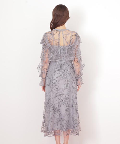 ◇フェザーレース2ピースワンピース（ワンピース）｜JILL by JILL