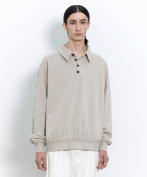 デミジドオーバーサイズポロ BEIGE