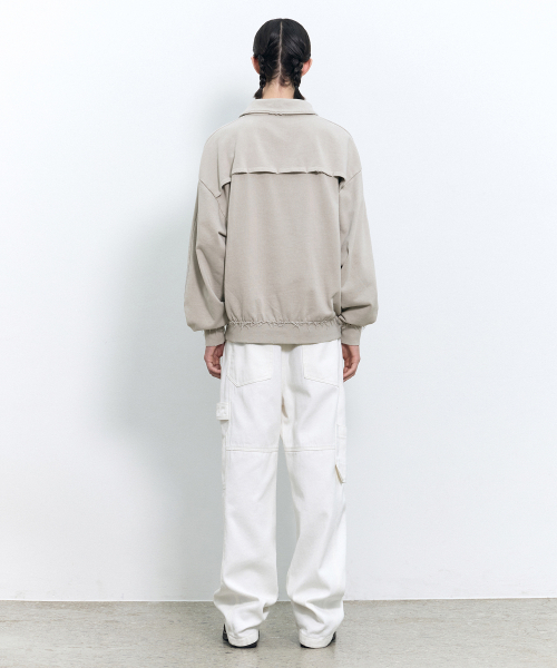 INSILENCE(インサイロンス)の「デミジドオーバーサイズポロ BEIGE(ポロシャツ・レディース・その他・SMALL/MEDIUM/LARGE)」の4枚目の写真
