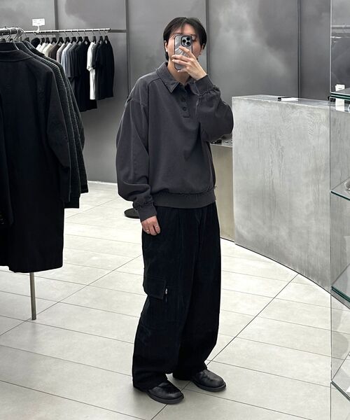 INSILENCE(インサイロンス)の「デミジドオーバーサイズポロ BEIGE(ポロシャツ・レディース・その他・SMALL/MEDIUM/LARGE)」の6枚目の写真