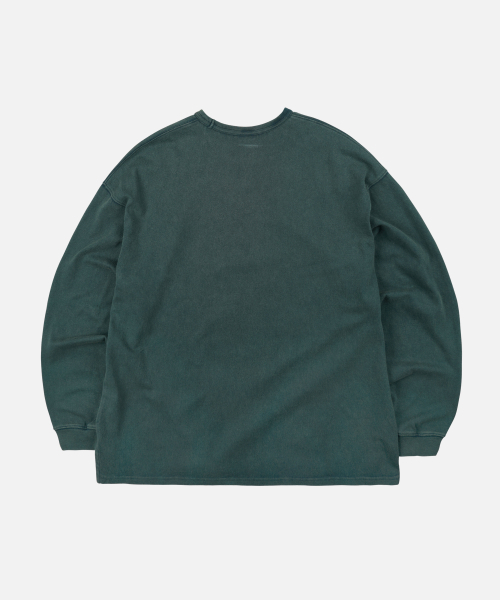 FRIZMWORKS(フリズムワークス)の「OG VINTAGE DYEING L/S TEE _ DARK GREEN(Tシャツ/カットソー・メンズ・その他・X-LARGE/SMALL/MEDIUM/LARGE)」の2枚目の写真