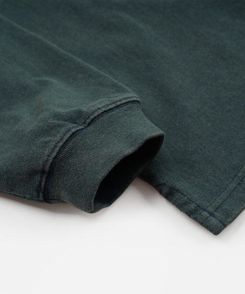FRIZMWORKS(フリズムワークス)の「OG VINTAGE DYEING L/S TEE _ DARK GREEN(Tシャツ/カットソー・メンズ・その他・X-LARGE/SMALL/MEDIUM/LARGE)」の4枚目の写真