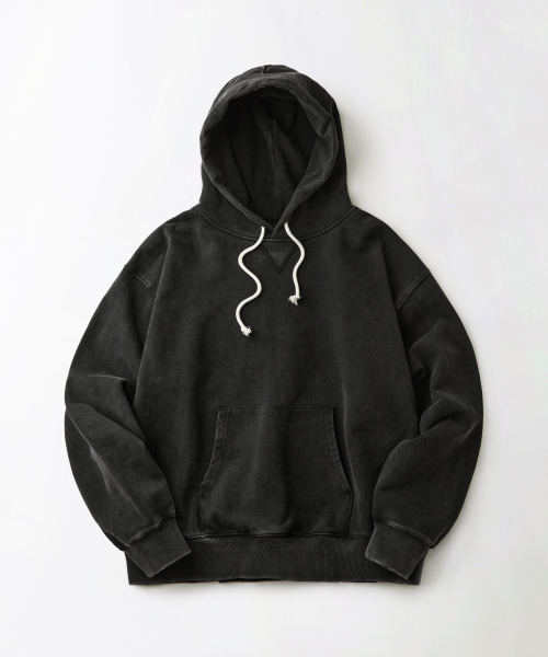 AUTHENTIC COMFORT HOOD SWEAT_VINTAGE CHARCOAL (худи)