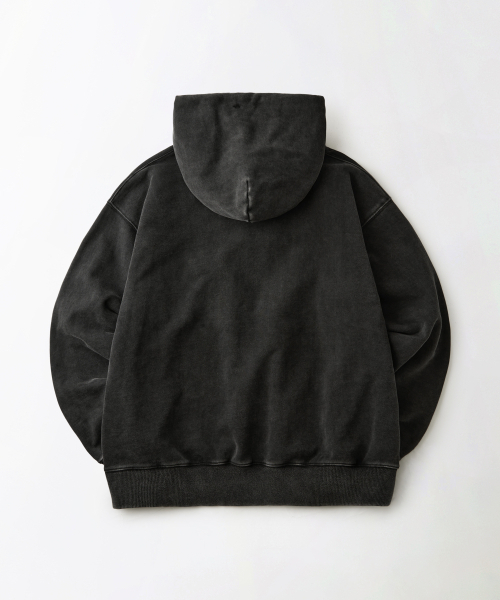 OUTSTANDING(アウトスタンディング)の「AUTHENTIC COMFORT HOOD SWEAT_VINTAGE CHARCOAL(パーカー・メンズ・その他・MEDIUM/LARGE/X-LARGE)」の2枚目の写真