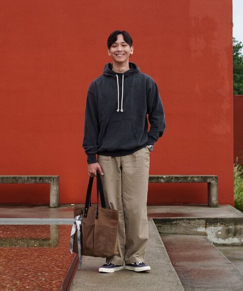 OUTSTANDING(アウトスタンディング)の「AUTHENTIC COMFORT HOOD SWEAT_VINTAGE CHARCOAL(パーカー・メンズ・その他・MEDIUM/LARGE/X-LARGE)」の8枚目の写真