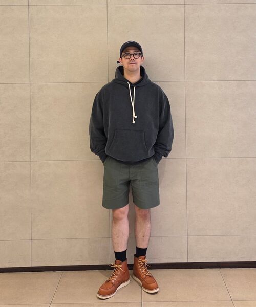 OUTSTANDING(アウトスタンディング)の「AUTHENTIC COMFORT HOOD SWEAT_VINTAGE CHARCOAL(パーカー・メンズ・その他・MEDIUM/LARGE/X-LARGE)」の11枚目の写真