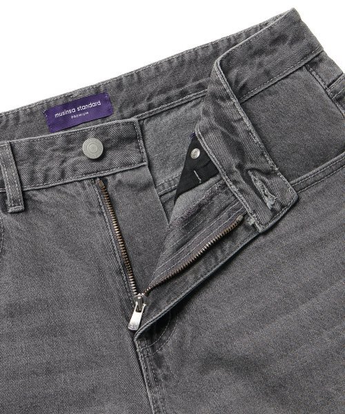 MUSINSA STANDARD（ムシンサスタンダード）の「CALIK レギュラーフィットデニムパンツ [グレー]（デニムパンツ・メンズ・その他・32/30/26/27/28/29/33）」の3枚目の写真