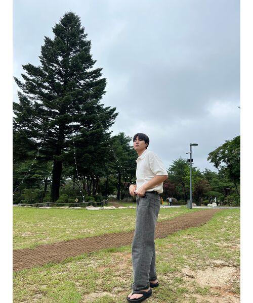MUSINSA STANDARD（ムシンサスタンダード）の「CALIK レギュラーフィットデニムパンツ [グレー]（デニムパンツ・メンズ・その他・32/30/26/27/28/29/33）」の8枚目の写真