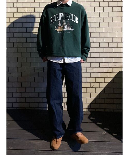 TOFFEE(トフィー)の「モアワイドデニムパンツ (RAW INDIGO)(デニムパンツ・メンズ・その他・SMALL/MEDIUM/LARGE/X-LARGE)」の4枚目の写真