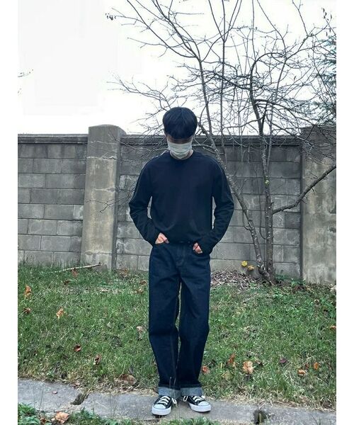 TOFFEE(トフィー)の「モアワイドデニムパンツ (RAW INDIGO)(デニムパンツ・メンズ・その他・SMALL/MEDIUM/LARGE/X-LARGE)」の9枚目の写真