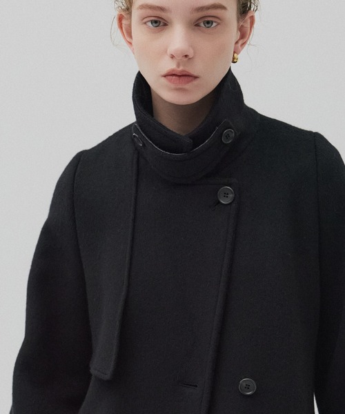 【パブリックトウキョウ】オーバーヨークコート　チャコールグレー OUTERSTYLING - PUBLIC TOKYO WOMENS｜PUBLIC TOKYO ONLINE STORE