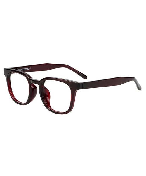 Zoff(ゾフ)の「ウェリントン型 メガネ|軽量 眼鏡 伊達めがね 度付き(レンズ交換券付) 度あり ユニセックス|Zoff|CLASSIC(メガネ・メンズ・ブラック/レッド/ブラウン系9/グレー・FREE)」の10枚目の写真