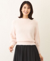 フェザーモール ホールガーメントニット