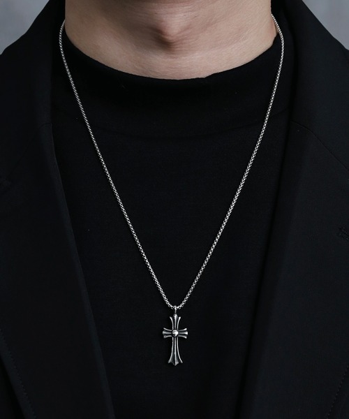 ARROWM（アローム）の「ARROWM クロスネックレス（ネックレス）」 - WEAR