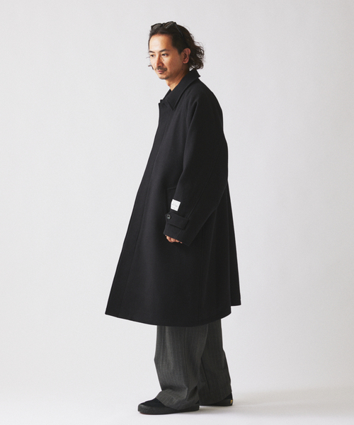 JOURNAL STANDARD relume(ジャーナルスタンダード レリューム)の「ヒールカット ルーズ ストライプ スラックス(スラックス・メンズ・グレー・LARGE/MEDIUM/SMALL)」の3枚目の写真