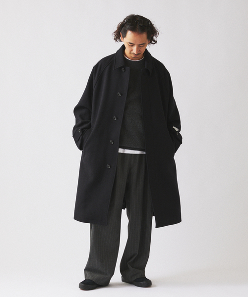 JOURNAL STANDARD relume(ジャーナルスタンダード レリューム)の「ヒールカット ルーズ ストライプ スラックス(スラックス・メンズ・グレー・LARGE/MEDIUM/SMALL)」の5枚目の写真