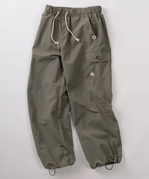 LOGOS（ロゴス）の「【71】【LOGOS PARK/ロゴス パーク】ワンポイントロゴ ナイロンワッシャー カーゴパンツ 裾ドローコード レディース（カーゴパンツ）」