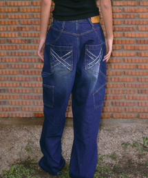 SLUB DENIM CARPENTER PANTS INDIGO BLUE