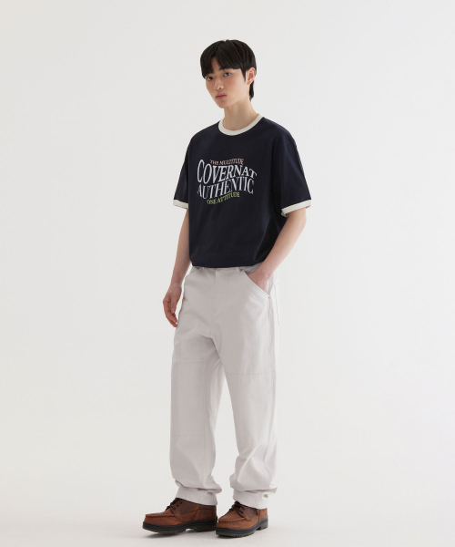 COVERNAT(カバーナット)の「タイポグラフィックリンガーTシャツダークネイビー(Tシャツ/カットソー・レディース・その他・SMALL/MEDIUM/LARGE/X-LARGE)」の12枚目の写真