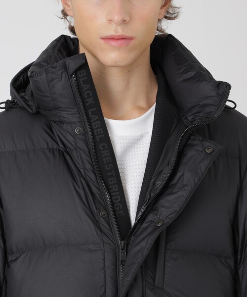 BLACK LABEL CRESTBRIDGE（ブラックレーベル・クレストブリッジ）の「【BLACK lab.】ライトウェイトミドルレングスリップダウン（ダウンジャケット/コート・メンズ・ブラック・XL/L/M）」の6枚目の写真