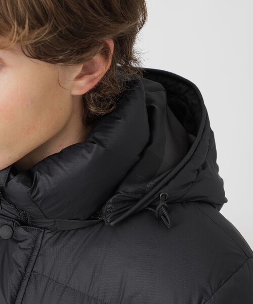 BLACK LABEL CRESTBRIDGE（ブラックレーベル・クレストブリッジ）の「【BLACK lab.】ライトウェイトミドルレングスリップダウン（ダウンジャケット/コート・メンズ・ブラック・XL/L/M）」の7枚目の写真