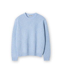 CONNECT KINLOCH（コネクトキンロック）の「デイリークルーネックニット[ライトブルー]（ニット/セーター）」