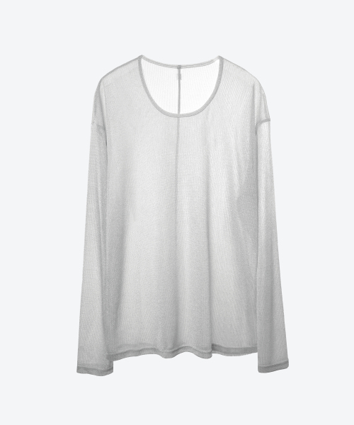 UNTAGE（アンテージ）の「UネックメタルスラブTシャツ[スリバー(ユニセックス)]_UTT-ST52（Tシャツ/カットソー・メンズ・その他・MEDIUM/LARGE）」の5枚目の写真