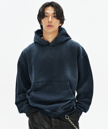 SOVERMENT（ソヴメント）の「980G ハンドウォッシュド フードパーカー - ウォッシュドネイビー -（パーカー）」