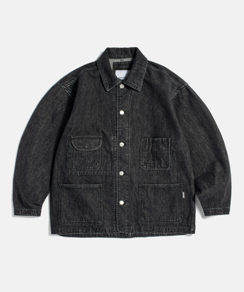 ESPIONAGE(エスピオナジ)の「50s American Denim Coverall Washed Black(デニムジャケット・レディース・その他・MEDIUM/LARGE/X-LARGE)」の1枚目の写真