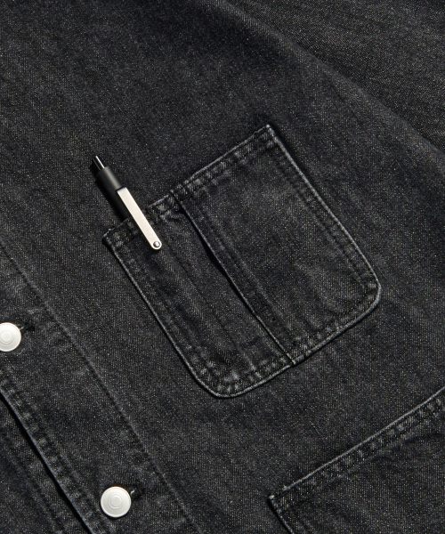 ESPIONAGE(エスピオナジ)の「50s American Denim Coverall Washed Black(デニムジャケット・レディース・その他・MEDIUM/LARGE/X-LARGE)」の7枚目の写真