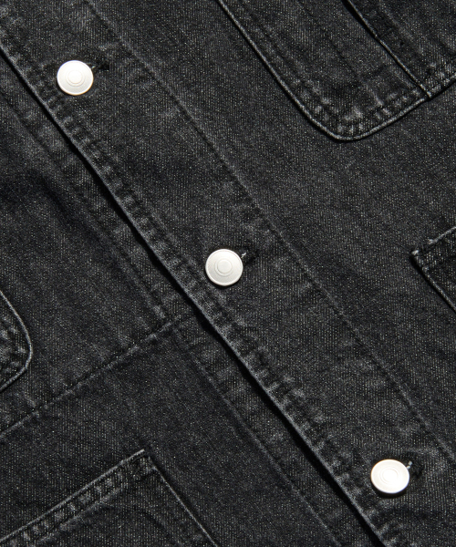 ESPIONAGE(エスピオナジ)の「50s American Denim Coverall Washed Black(デニムジャケット・レディース・その他・MEDIUM/LARGE/X-LARGE)」の9枚目の写真
