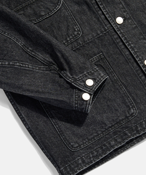 ESPIONAGE(エスピオナジ)の「50s American Denim Coverall Washed Black(デニムジャケット・レディース・その他・MEDIUM/LARGE/X-LARGE)」の10枚目の写真