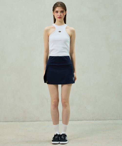 ARI(アリ)の「BONNY JERSEY SKIRT PANTS / NAVY(スカート・レディース・ネイビー・FREE)」の2枚目の写真