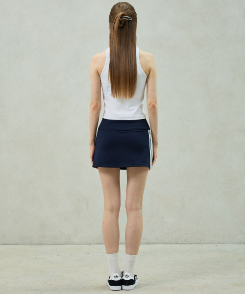 ARI(アリ)の「BONNY JERSEY SKIRT PANTS / NAVY(スカート・レディース・ネイビー・FREE)」の4枚目の写真