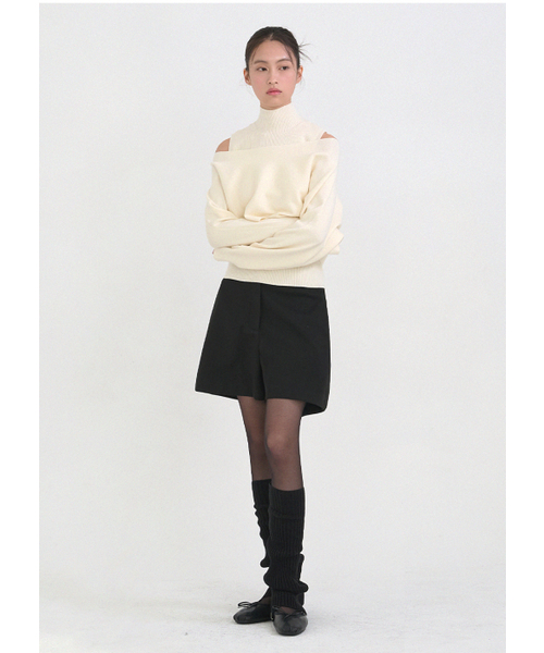 MICANE(ミケーネ)の「ミコショートパンツ(その他パンツ・レディース・チャコール/ブラック・X-SMALL/XX-LARGE/X-LARGE/LARGE/MEDIUM/SMALL)」の6枚目の写真