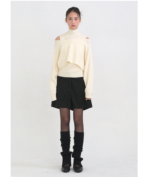 MICANE(ミケーネ)の「ミコショートパンツ(その他パンツ・レディース・チャコール/ブラック・X-SMALL/XX-LARGE/X-LARGE/LARGE/MEDIUM/SMALL)」の10枚目の写真